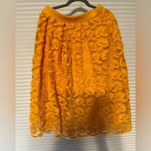 NWT Marigold a line floral skirt medium